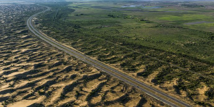 中国荒漠化防治国际合作成果亮相COP16