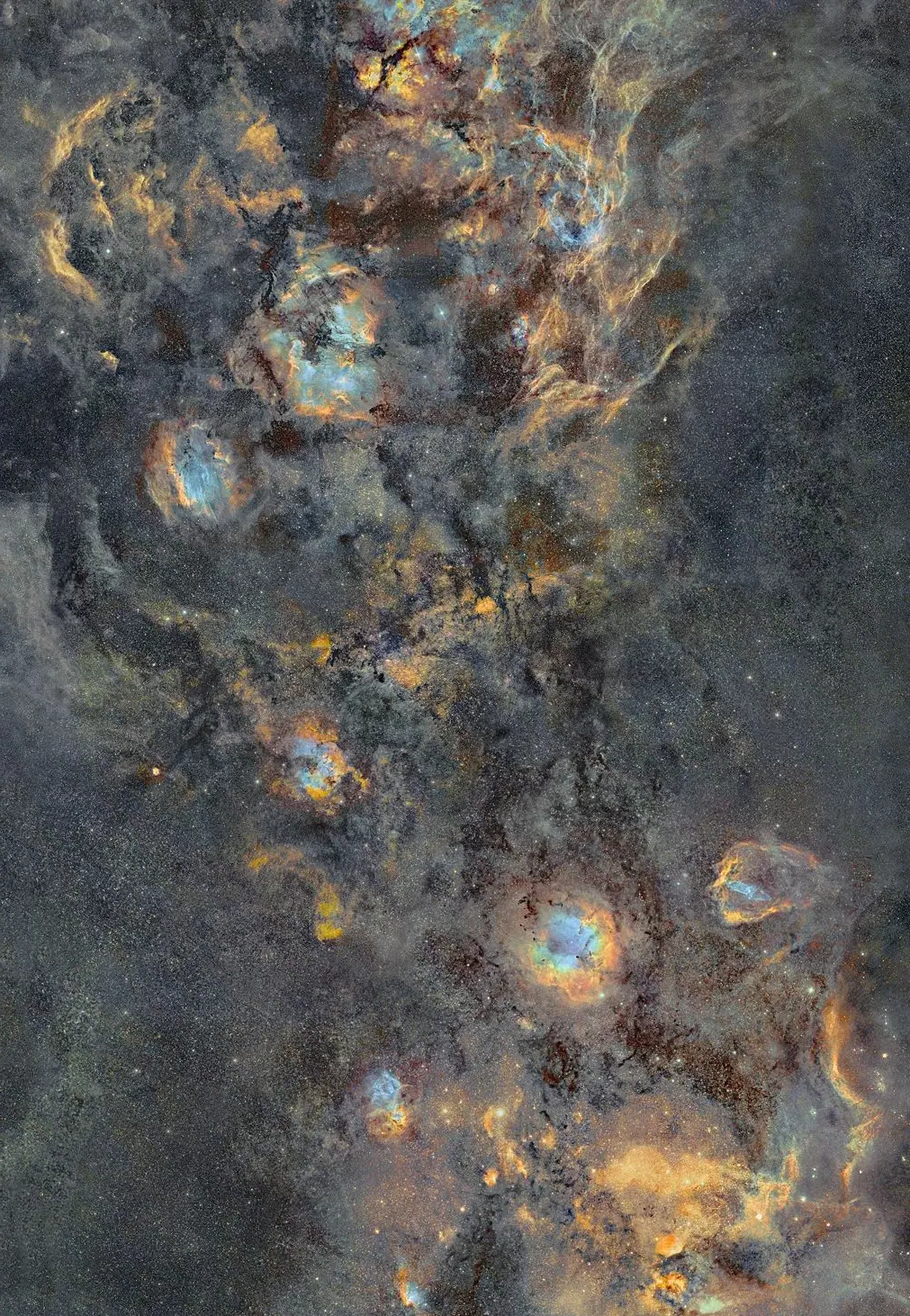 星空有约丨郭守敬望远镜立新功 首幅银河系全天三维尘埃消光规律图发布