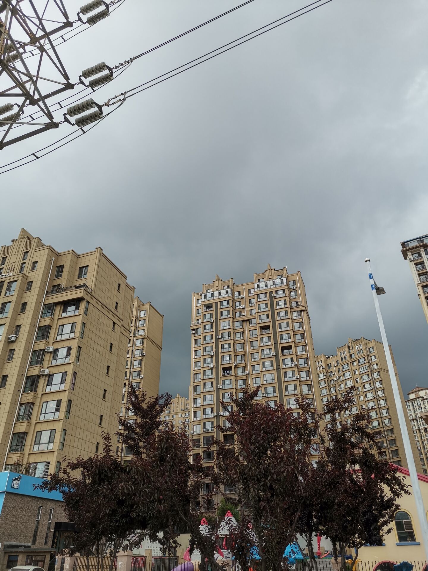 特写：乌云压境处，有群追雷的人